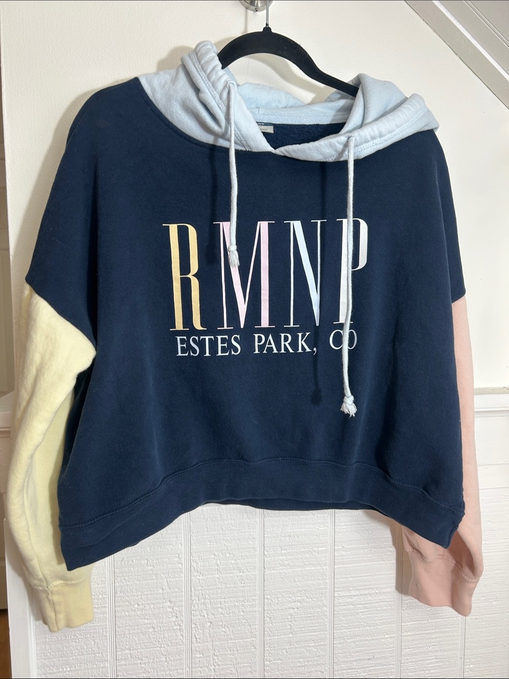 Rocky Mountain National Park Estes Park Vintage Inspired Hoodie MV Sport Medium
